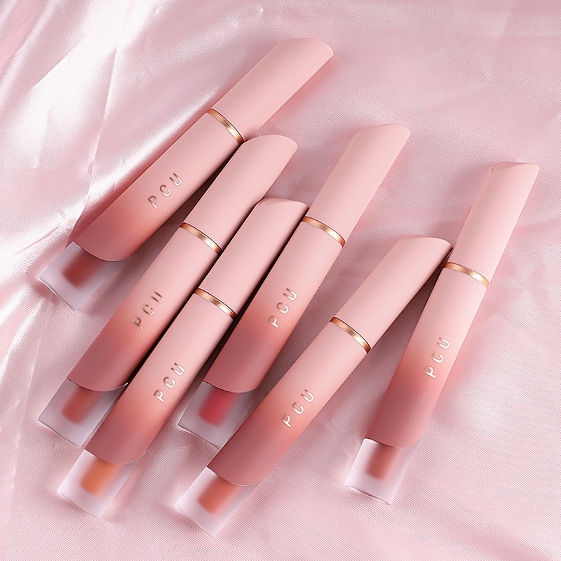 Son Môi Kiêm Má Hồng 6 Màu Nhung Lì Tự Nhiên Lâu Trôi Không Thấm Nước Không Phai Màu