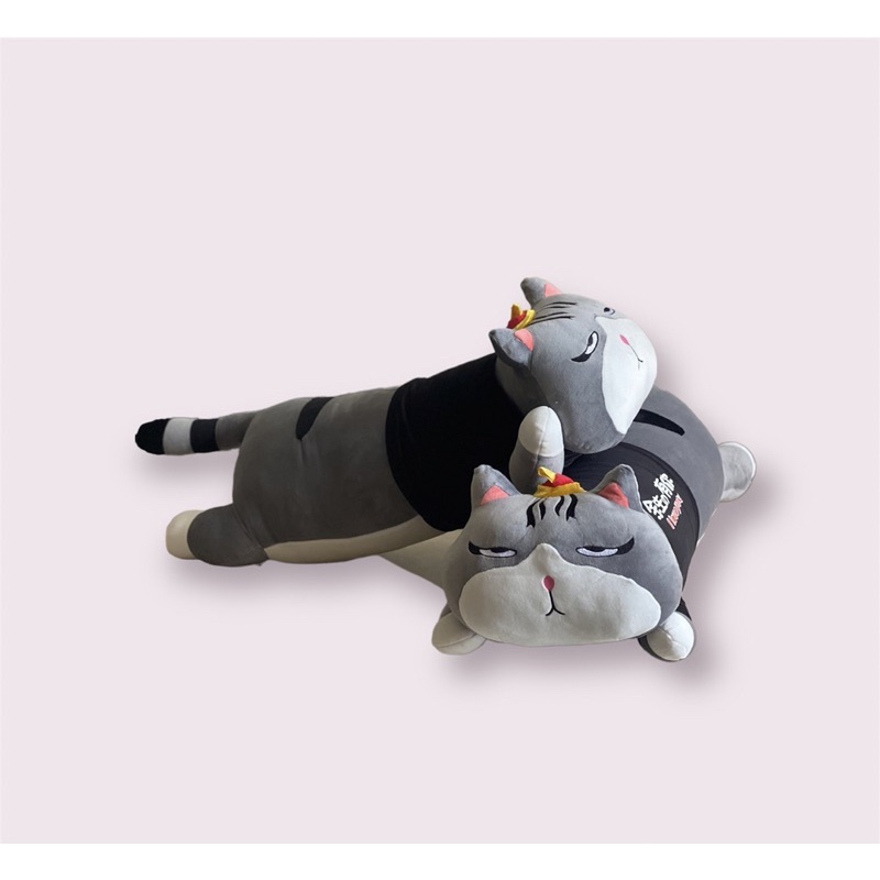 Gấu bông mèo hoàng thượng nằm cao cấp