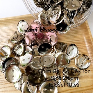 Ghim Gài Áo Sắt Handmade (10 cái)