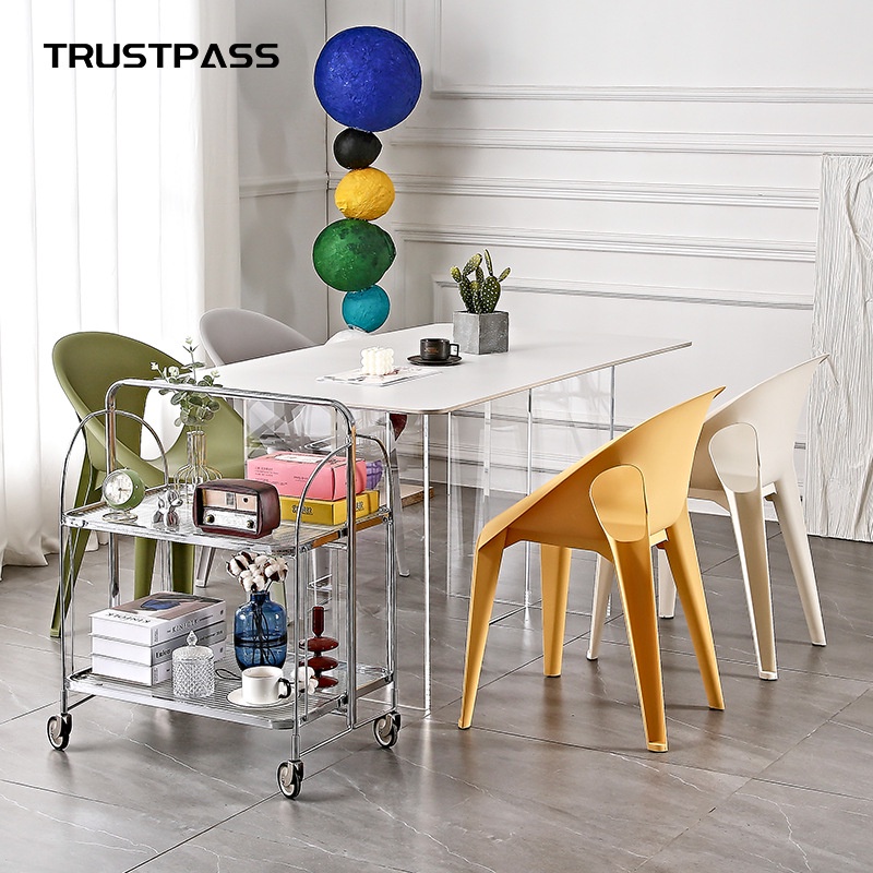 Ghế nhựa dùng cho bàn ăn, quán cafe S3019