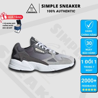 Giày Adidas Falcon Auth 💙FREESHIP💙Adidas Falcon Grey Chính Hãng -Giày Đế Cao 4cm Tôn Dáng [EE5106]