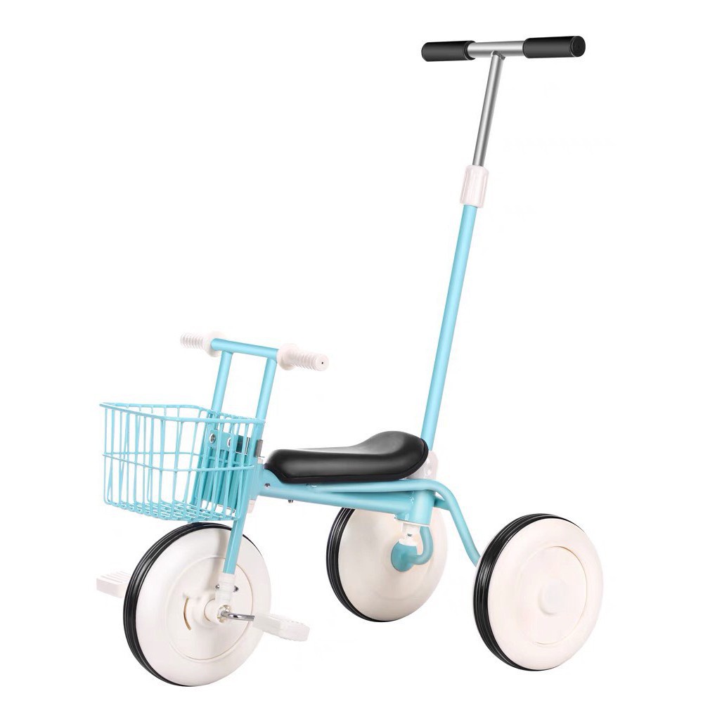 Xe đẩy 3 bánh cao cấp, xe muji xuất Hàn, xe đạp 3 bánh muji cao cấp cho trẻ