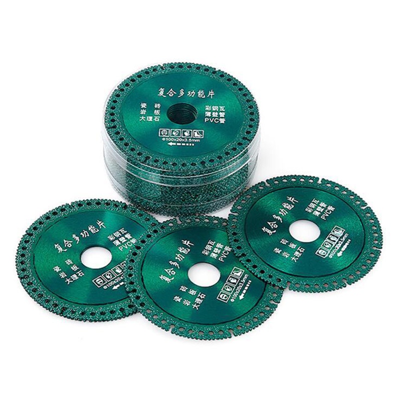 Lưỡi Cưa Bằng Hợp Kim Thép Siêu Mỏng 100mm Dùng Cắt Kim Cương / Kính / Gỗ / Kim Cương