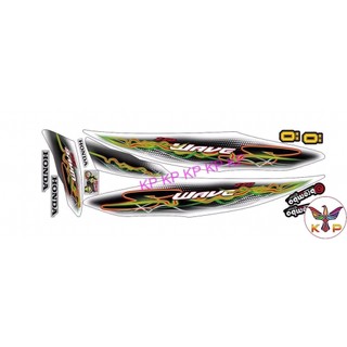[Nhiều màu]Tem xe Wave S 110,tem 3 lớp cao cấp