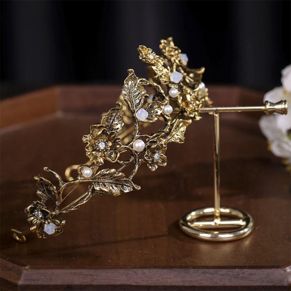 ANEMONE Băng Đô Cài Tóc Hình Chiếc Lá Phong Cách Hàn Quốc Cho Nữ