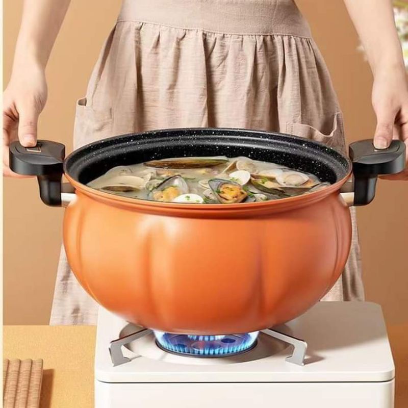 Nồi áp suất có vỉ hấp chống dính 8L ninh xương, kho cá, nấu cháo trên mọi loại bếp đa năng