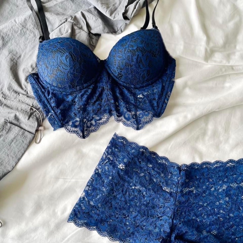 đồ lót nữ - nội y nữ ren sexy thiết kế croptop, có gọng, nâng ngực