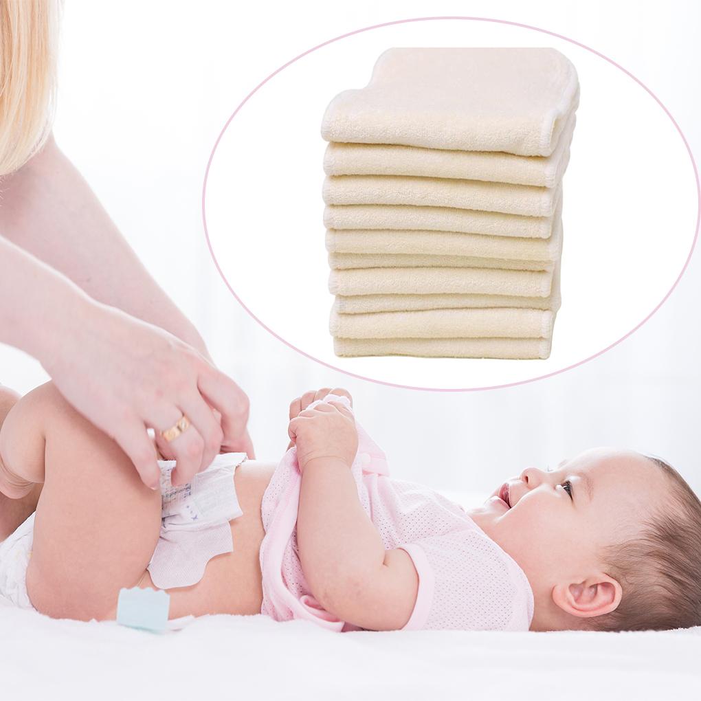 Set 10 Tã Vải Em Bé Thoáng Khí Có Thể Thay Thế Chuyên Dụng
