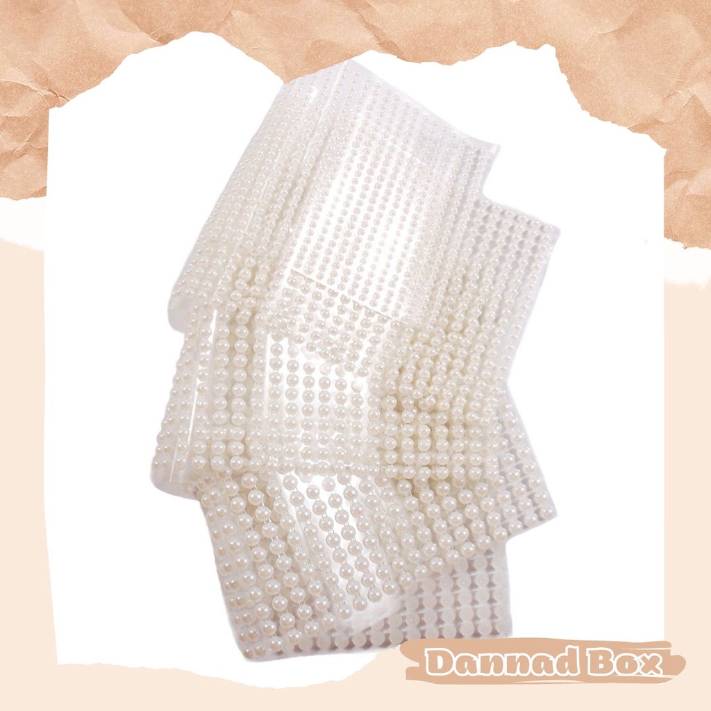 Miếng Dán Sticker Hạt Tròn Trang Trí Junk Journal Nhiều Kích Thước