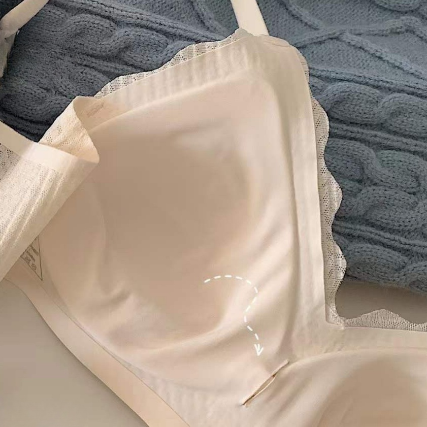 Áo Ngực Latex Mỏng Không Đường May plus size Chống Chảy Xệ Cho Nữ