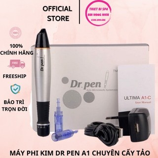 Máy phi kim Dr Pen A1 chuyên cấy Tảo, Hồng sâm - [BH 1 ĐỔI 1 TOÀN QUỐC]