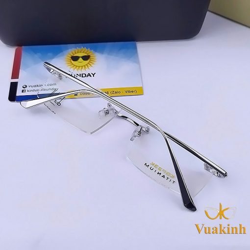 Kính không viền gọng titanium TT53