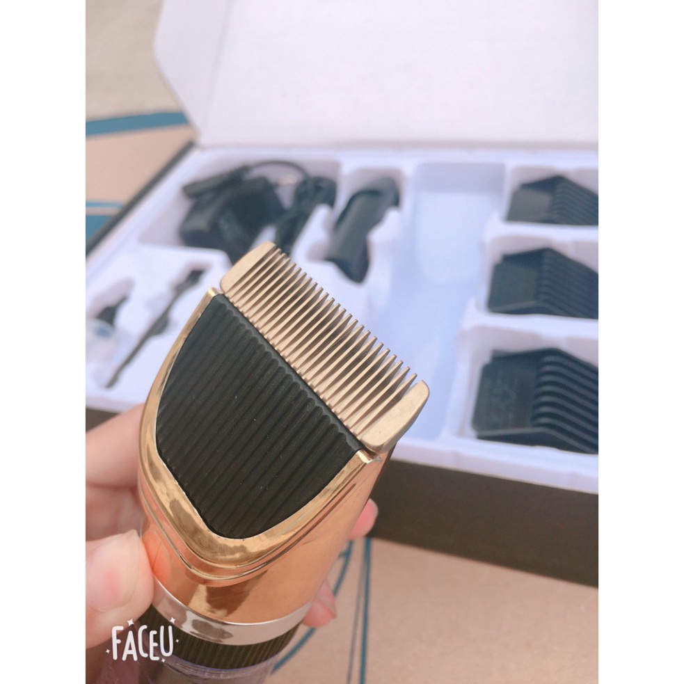 Tông Đơ Cắt Tóc Cao Cấp Daling 1006 | Tặng Kèm 1 Pin Dự Phòng| Tăng Đơ Cắt Tóc Không Dây Chuyên Nghiệp