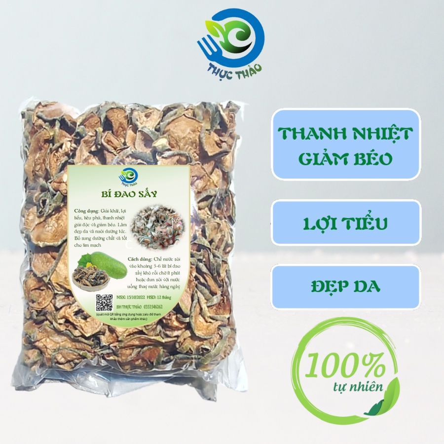 Bí đao sấy khô 500g - Giảm cân an toàn