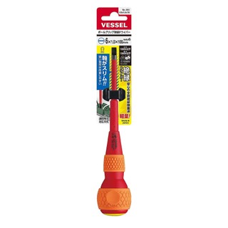 Tô vít 4 cạnh cách điện 1000V dài 20cm Vessel Nhật Bản Chính Hãng No.200+2x100 | HCTOOLS