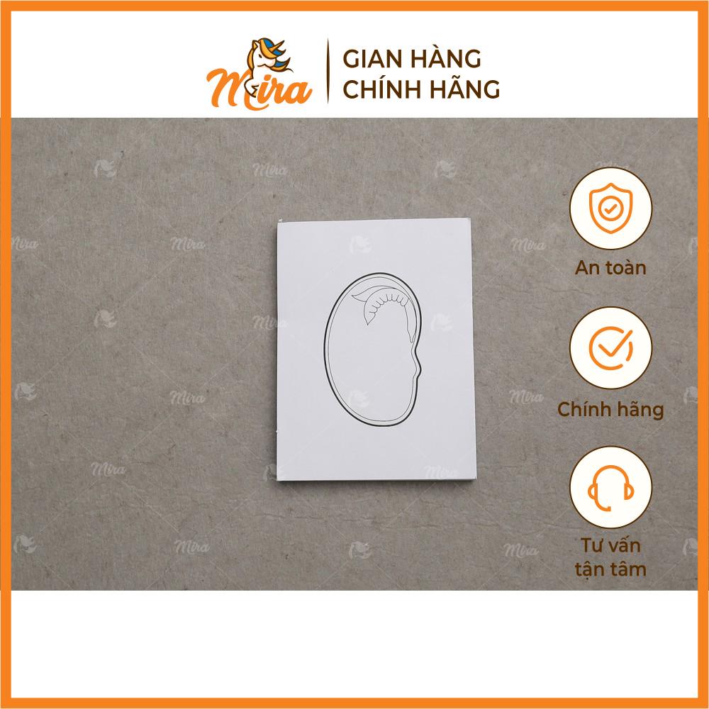 Tập phiếu tô các bộ phận của hạt - Giáo cụ Montessori - Đồ chơi thông minh an toàn Mira Toys