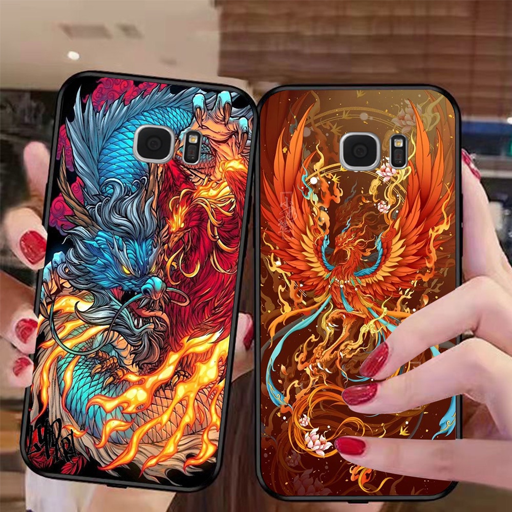 Ốp lưng điện thoại Samsung s6 / ss s6 edge / ss s7 / ss s7 edge hổ , rồng , phượng hoàng ốp lưng giá rẻ