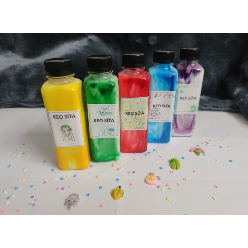 (BK11) KIT LÀM SLIME BASIC - DỤNG CỤ LÀM SLIME CƠ BẢN, AN TOÀN, ĐƠN GIẢN