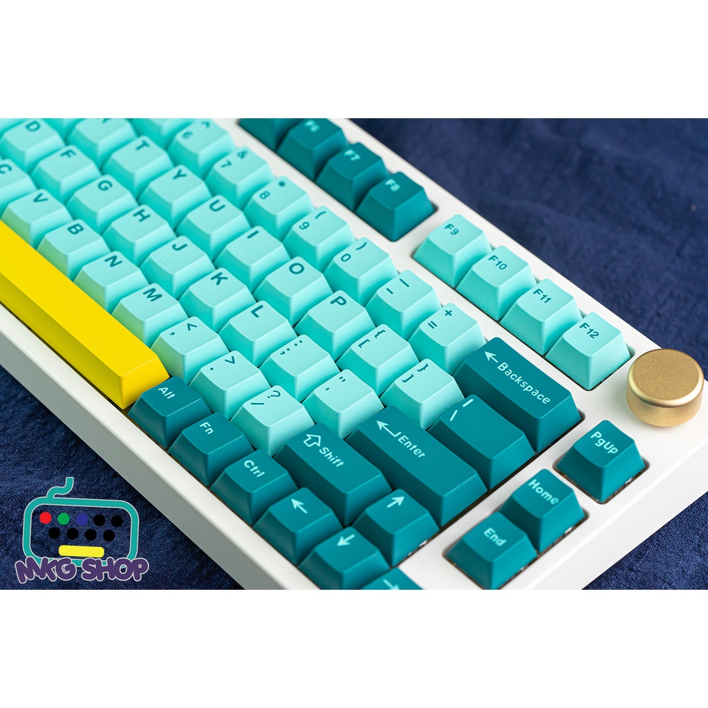 Keycap CMK Retrocast, in doubleshot 173 nút bàn phím cơ, cherry profile, daye keycap