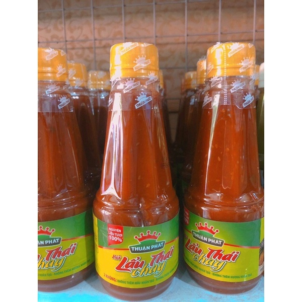 Sốt lẫu  thái chay 200gr/chai chua cay
