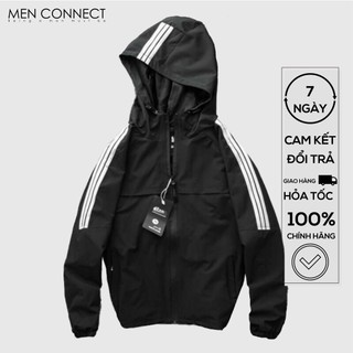 Áo Khoác Gió 2 lớp Menconnect - chất liệu vải gió 2 lớp siêu mát ,mềm mịn,thoáng mát không phai,nhão!