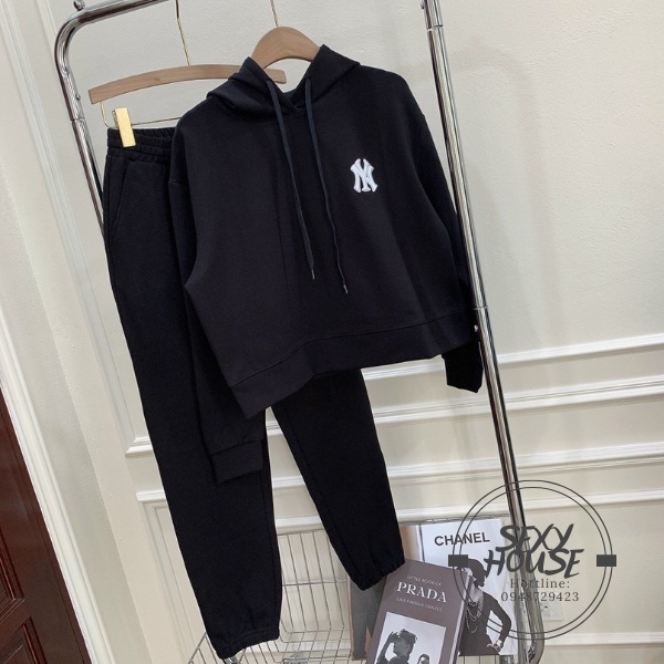 Bộ thể thao nữ, Set bộ NY vải Umi Hàn Quốc loại 1 B18 SEXYHOUSE