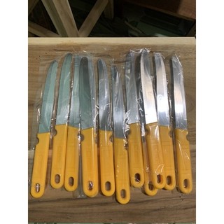 combo 3 dao gọt hoa quả ( mũi tròn ) inox