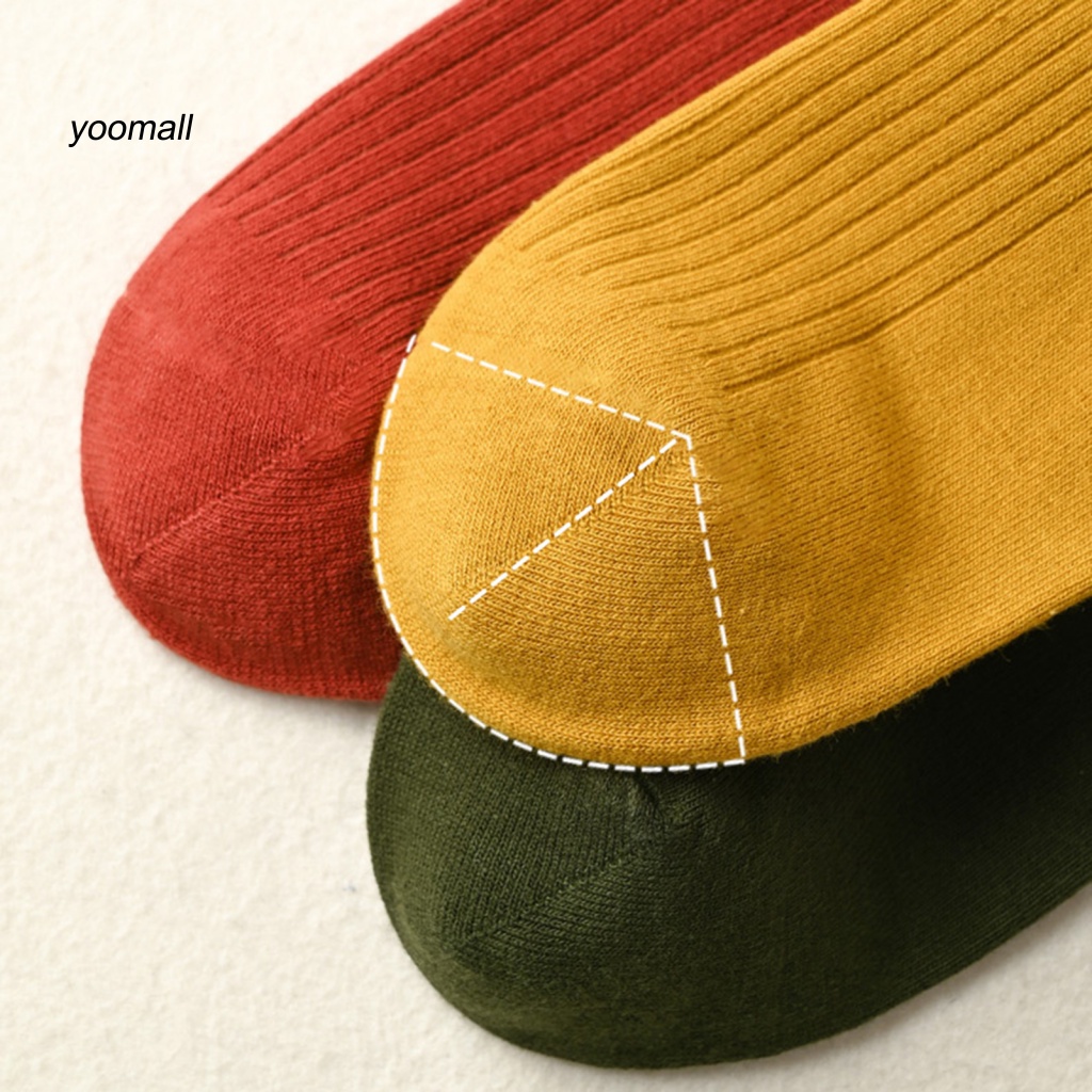 1 Đôi Vớ Mềm Mại Thấm Hút Mồ Hôi Mùa Đông Cho Nữ