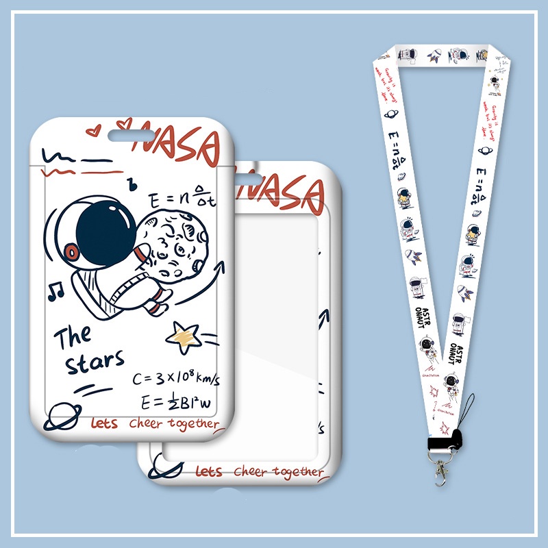 Dây đeo thẻ tên / Spaceman Đựng Thẻ Truy Cập / Thẻ Truy Cập / Làm Việc / Xe Bus Pass