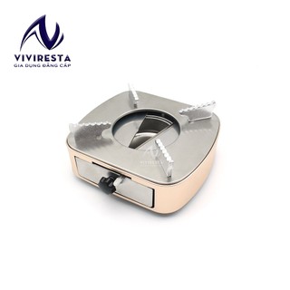 Bếp cồn inox không gỉ màu vàng gold cao cấp