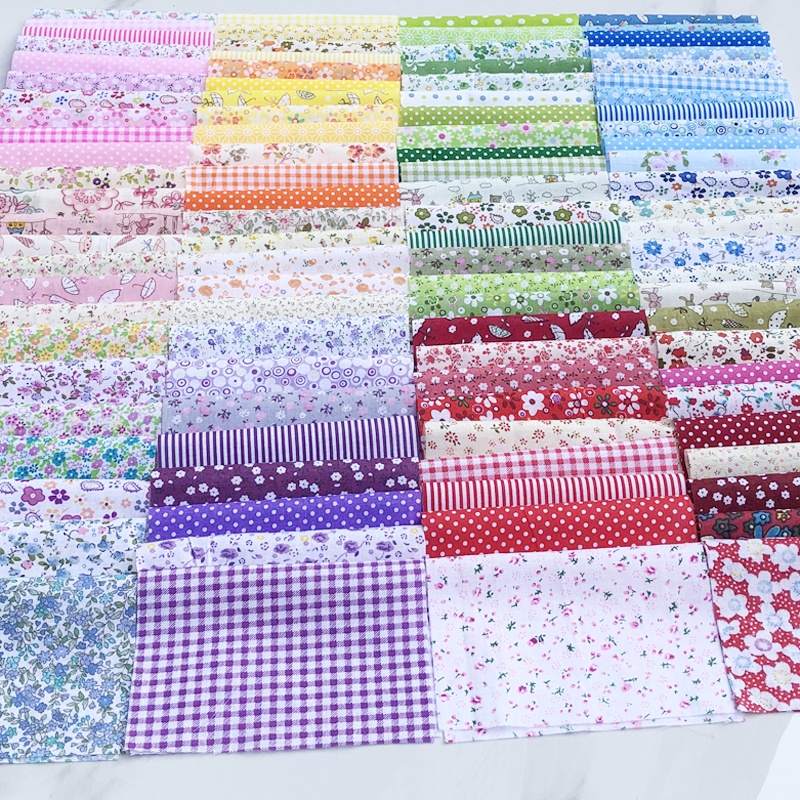 Vải Cotton Màu Trơn 50x150CM Dành Cho Người Mới Bắt Đầu