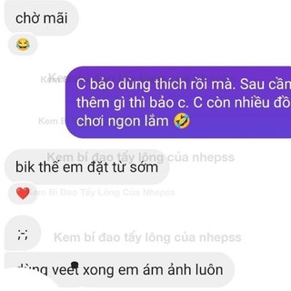 Tẩy lông bí đao