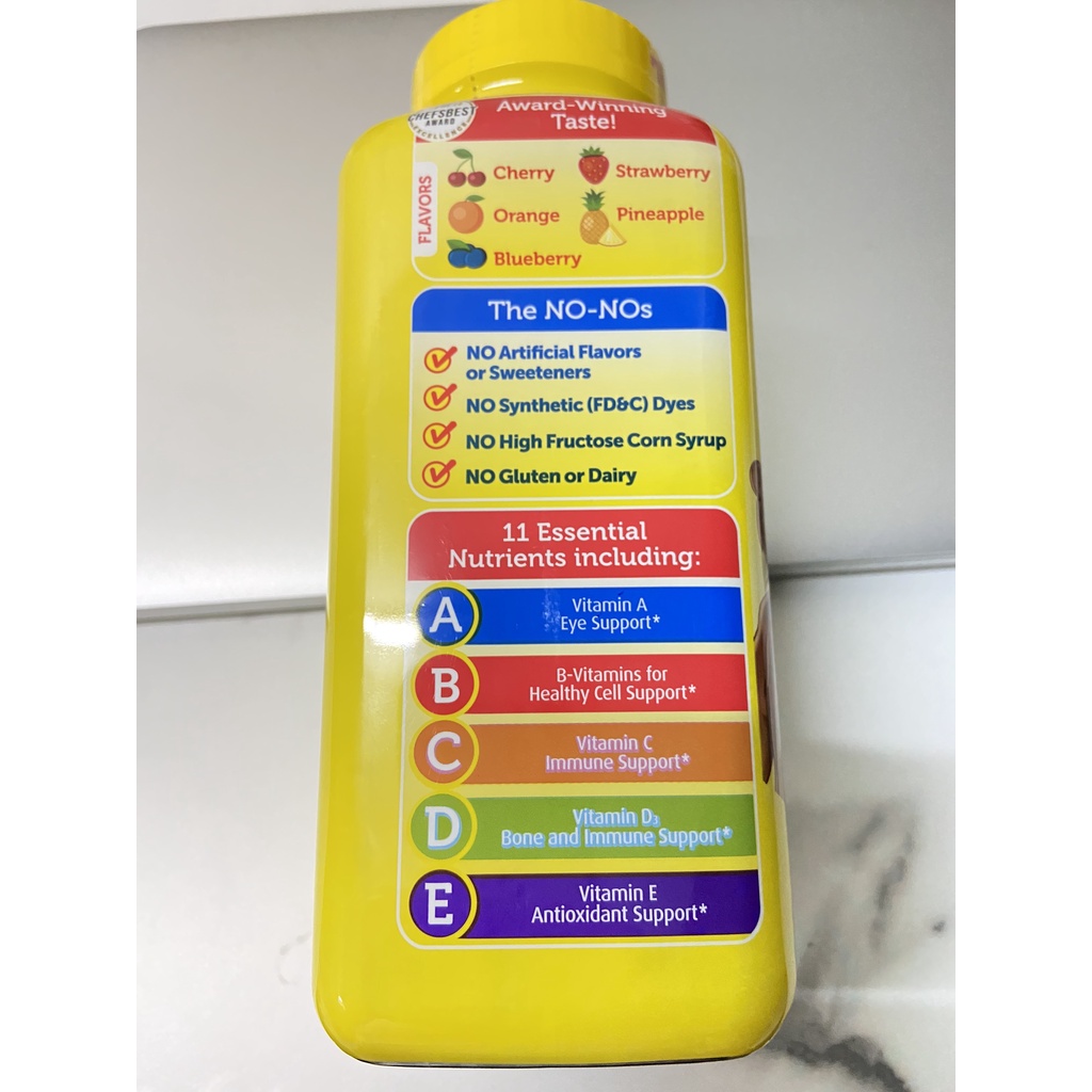 Kẹo Dẻo L'il Critters Gummies Vites 300V - USA🇺🇸