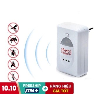 Thiết bị đuổi côn trùng pest reject - máy đuổi chuột dán , côn trùng bằng sóng âm