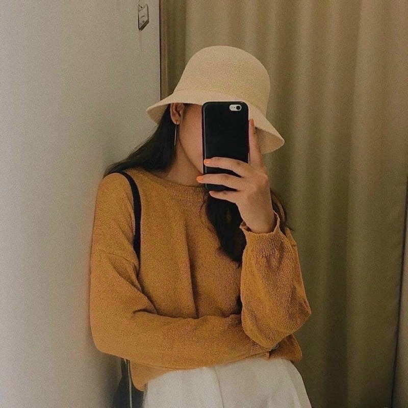 NÓN CÓI TRÒN CHỮ M SIÊU ĐẸP CHO NỮ SIÊU XINH THỜI TRANG