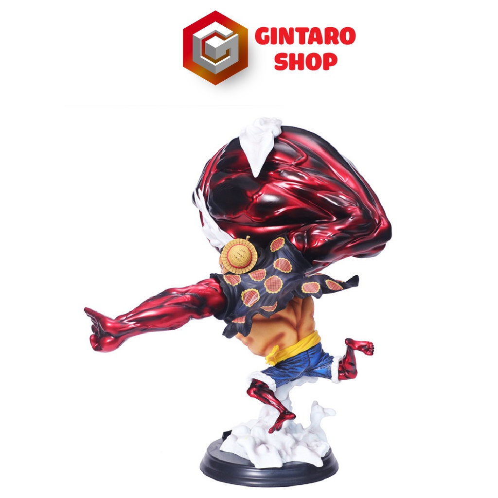 Mô hình Luffy Gear 4 phiên bản tay siêu to cực kỳ chi tiết, Mô hình One Piece Luffy Gear 4 siêu to cao 32cm Full Box
