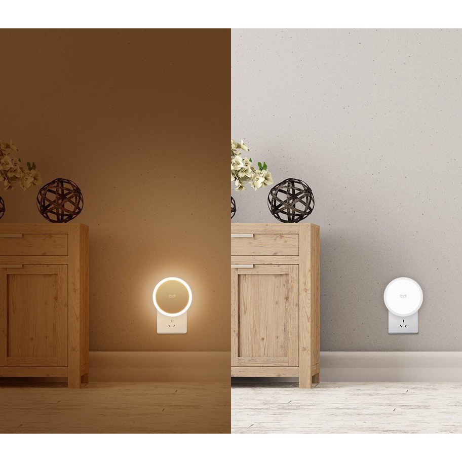 Đèn ngủ tiết kiệm điện Yeelight Plug-in Night Light YLYD10YL, ánh sáng vàng 2500K, công suất thấp 0,4W