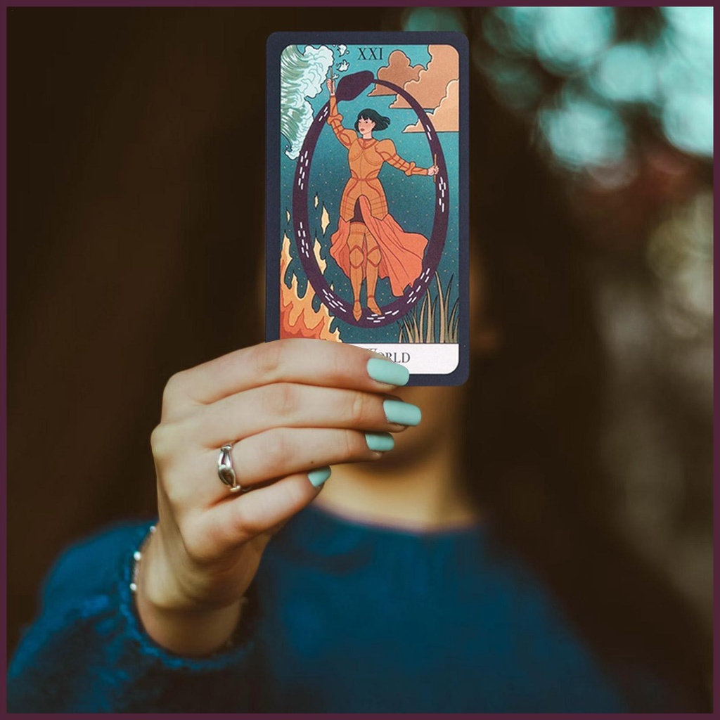 Bộ Thẻ Bài Tarot Oracle Trò Chơi Tiếng Anh Độc Đáo