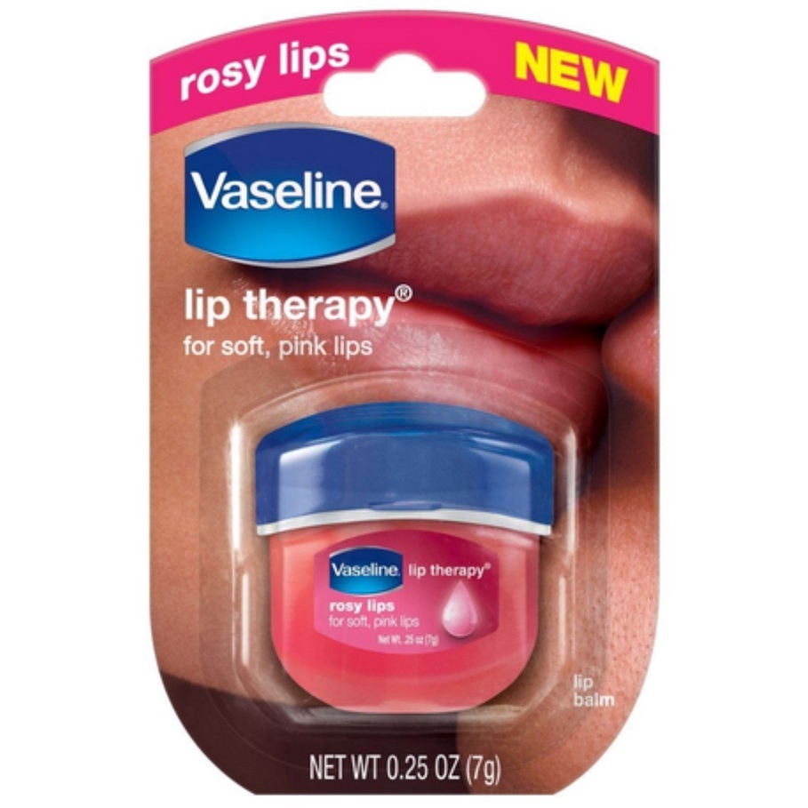 Sáp dưỡng Môi Mềm Mịn Vaseline Lip Therapy giúp đôi môi mềm mượt, căng mọng đầy bất ngờ Ez Pharmacy