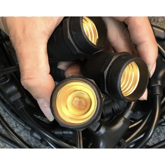 Dây đèn trang trí ngoài trời chống nước Lõi dây đồng siêu bền - Bảo hành 12 tháng, Hàng chính hãng giá tốt