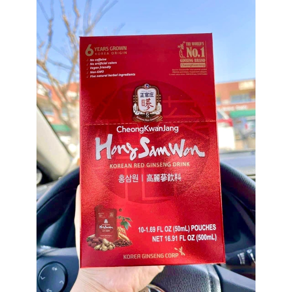 Hồng Sâm Đỏ - #HONGSAMWON Made in Korea