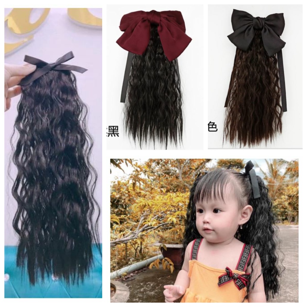 Tóc cột cho bé giá 1 bên