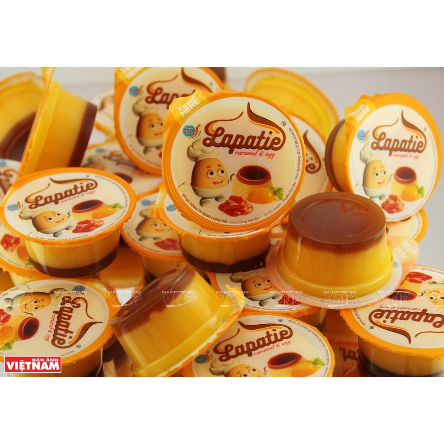 Túi thạch Trái Cây jelly Long Hải Caramel, sữa chua natty 992GR, 432GR