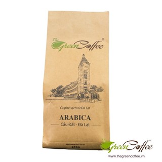 Cà phê bột the green coffee 100% arabica 250g - cầu đất, đà lạt