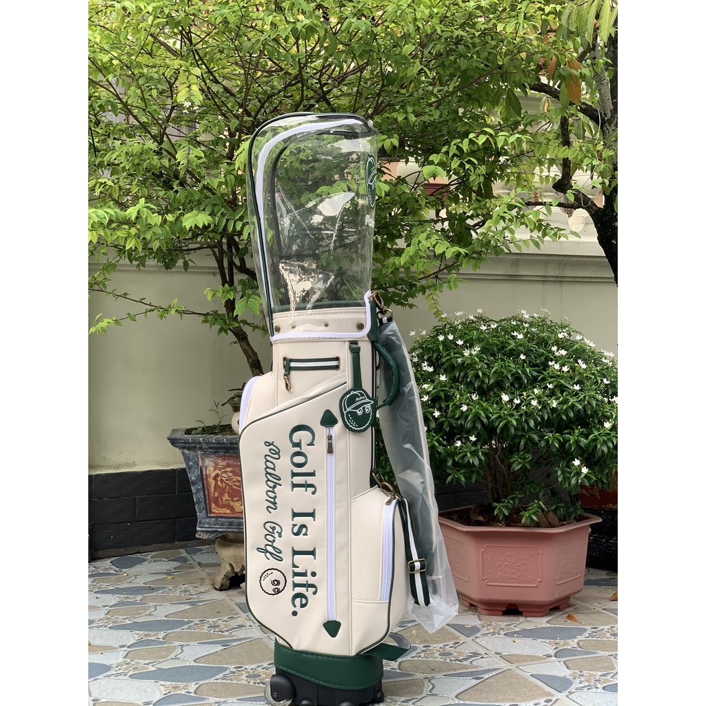 TÚI GẬY GOLF MALBON BÁNH XE MẪU MỚI