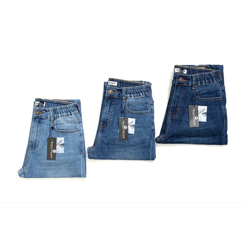 Quần baggy lưng thun dây kéo