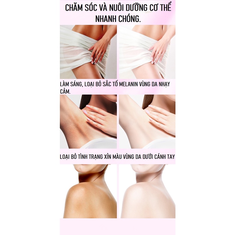 Kem Dưỡng Trắng Da DR.RASHEL WHITE SKIN, Dưỡng Trắng Da Mặt, Giảm Thâm Sạm Da Vùng Cánh Tay, Đầu Gối, Biki.ni