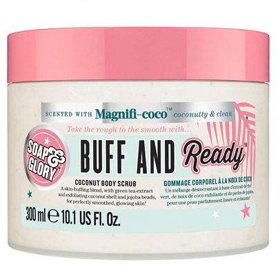 Tẩy da chết body Soap And Glory Buff and Ready Coconut Body Scrub 300ml PL011