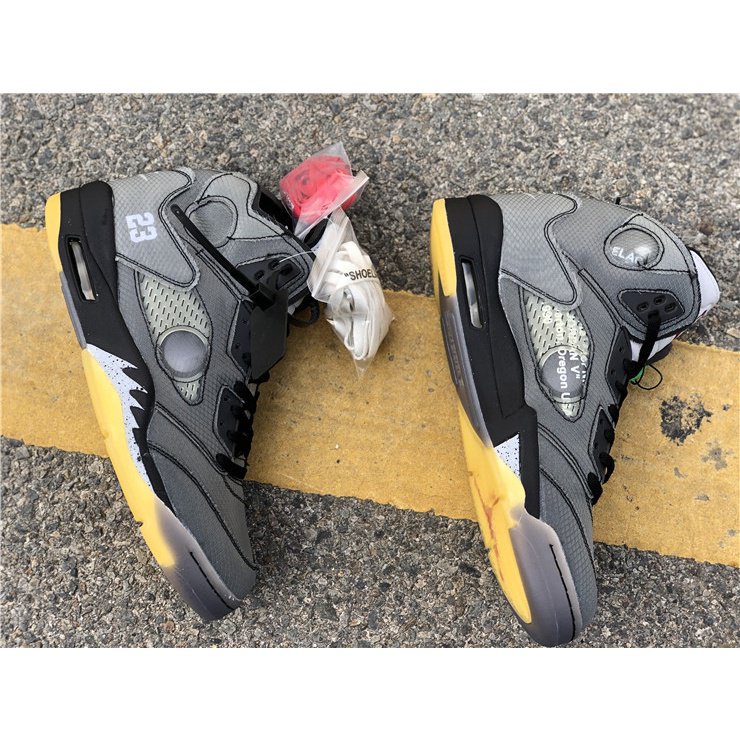 Giày Thể Thao off-white air jordan 5 muslin Thời Trang 2020 9euj
