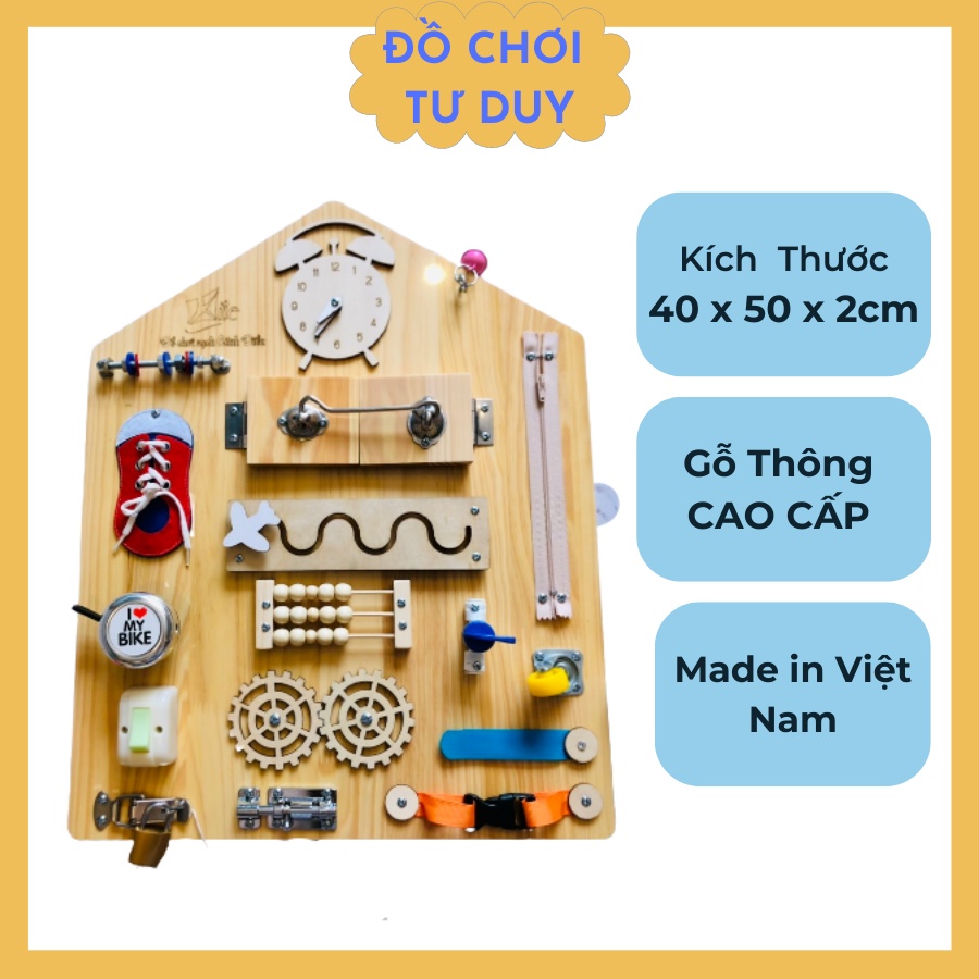 Bảng bận rộn hình ngôi nhà New